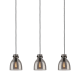 A thumbnail of the Innovations Lighting 123-410-1PS-10-40 Newton Bell Pendant Matte Black / Light Smoke