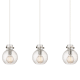 A thumbnail of the Innovations Lighting 123-410-1PS-10-40 Newton Sphere Pendant Polished Nickel / Seedy