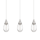 A thumbnail of the Innovations Lighting 123-450-1P-15-38 Malone Pendant Polished Nickel / Clear