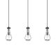 A thumbnail of the Innovations Lighting 123-451-1P-12-37 Owego Pendant Matte Black / Clear