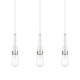 A thumbnail of the Innovations Lighting 123-452-1P-21-37 Milan Pendant Polished Nickel / Clear