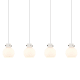 A thumbnail of the Innovations Lighting 124-410-1PS-10-52 Newton Sphere Pendant Polished Nickel / White