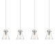 A thumbnail of the Innovations Lighting 124-410-1PS-10-52 Newton Cone Pendant Polished Nickel / Seedy