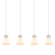 A thumbnail of the Innovations Lighting 124-410-1PS-10-52 Newton Cone Pendant Brushed Satin Nickel / White