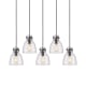 A thumbnail of the Innovations Lighting 125-410-1PS-10-40 Newton Bell Pendant Matte Black / Seedy