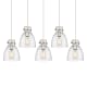 A thumbnail of the Innovations Lighting 125-410-1PS-10-40 Newton Bell Pendant Brushed Satin Nickel / Seedy