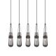 A thumbnail of the Innovations Lighting 125-452-1P-21-37 Milan Pendant Matte Black / Light Smoke