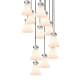 A thumbnail of the Innovations Lighting 126-410-1PS-10-28 Newton Cone Pendant Matte Black / White