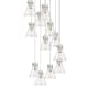 A thumbnail of the Innovations Lighting 126-410-1PS-10-28 Newton Cone Pendant Brushed Satin Nickel / Seedy