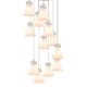 A thumbnail of the Innovations Lighting 126-410-1PS-10-28 Newton Cone Pendant Brushed Satin Nickel / White