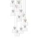 A thumbnail of the Innovations Lighting 126-410-1PS-10-28 Newton Bell Pendant Brushed Satin Nickel / Clear