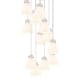 A thumbnail of the Innovations Lighting 126-410-1PS-10-28 Newton Bell Pendant Brushed Satin Nickel / White