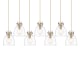 A thumbnail of the Innovations Lighting 127-410-1PS-10-52 Newton Bell Pendant Brushed Brass / Clear