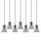 A thumbnail of the Innovations Lighting 127-410-1PS-10-52 Newton Cone Pendant Matte Black / Light Smoke