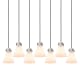 A thumbnail of the Innovations Lighting 127-410-1PS-10-52 Newton Cone Pendant Matte Black / White