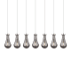 A thumbnail of the Innovations Lighting 127-451-1P-12-49 Owego Pendant Polished Nickel / Light Smoke