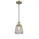 A thumbnail of the Innovations Lighting 201C Chatham Antique Brass / Clear