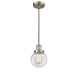 A thumbnail of the Innovations Lighting 201C-6 Beacon Antique Brass / Clear