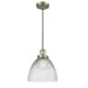 A thumbnail of the Innovations Lighting 201C Seneca Falls Antique Brass / Clear Halophane