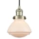 A thumbnail of the Innovations Lighting 201C Olean Antique Brass / Matte White