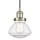 A thumbnail of the Innovations Lighting 201C Olean Antique Brass / Clear