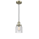 A thumbnail of the Innovations Lighting 201C Small Bell Antique Brass / Seedy