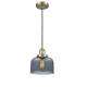 A thumbnail of the Innovations Lighting 201C Large Bell Antique Brass / Plated Smoked