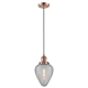 A thumbnail of the Innovations Lighting 201C Geneseo Antique Copper / Clear Crackle