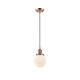 A thumbnail of the Innovations Lighting 201C-6 Beacon Antique Copper / Matte White Cased