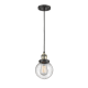 A thumbnail of the Innovations Lighting 201C-6 Beacon Black Antique Brass / Seedy