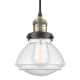 A thumbnail of the Innovations Lighting 201C Olean Black Antique Brass / Seedy