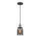 A thumbnail of the Innovations Lighting 201C Small Bell Black Antique Brass / Plated Smoked