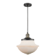 A thumbnail of the Innovations Lighting 201C Oxford School House Black Antique Brass / White