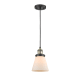 A thumbnail of the Innovations Lighting 201C Small Cone Black Antique Brass / Matte White Cased