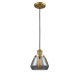 A thumbnail of the Innovations Lighting 201C Fulton Brushed Brass / Smoked