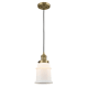 A thumbnail of the Innovations Lighting 201C Canton Brushed Brass / Matte White