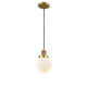 A thumbnail of the Innovations Lighting 201C-6 Beacon Brushed Brass / Matte White Cased