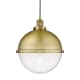 A thumbnail of the Innovations Lighting 201C-16-13 Hampden Pendant Brushed Brass / Seedy