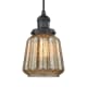 A thumbnail of the Innovations Lighting 201C Chatham Matte Black / Mercury Plated