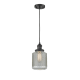 A thumbnail of the Innovations Lighting 201C Stanton Matte Black / Clear Wire Mesh