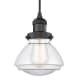 A thumbnail of the Innovations Lighting 201C Olean Matte Black / Clear