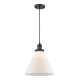 A thumbnail of the Innovations Lighting 201C-L X-Large Cone Matte Black / Matte White Cased