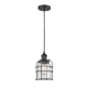 A thumbnail of the Innovations Lighting 201C Small Bell Cage Matte Black / Seedy