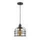 A thumbnail of the Innovations Lighting 201C Large Bell Cage Matte Black / Silver Mercury