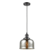A thumbnail of the Innovations Lighting 201C Large Bell Oil Rubbed Bronze / Silver Mercury
