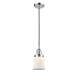 A thumbnail of the Innovations Lighting 201C Small Canton Polished Chrome / Matte White