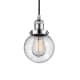 A thumbnail of the Innovations Lighting 201C-6 Beacon Polished Chrome / Seedy