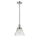 A thumbnail of the Innovations Lighting 201C Large Cone Polished Chrome / Clear