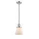 A thumbnail of the Innovations Lighting 201C Small Cone Polished Chrome / Matte White Cased