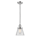 A thumbnail of the Innovations Lighting 201C Small Cone Polished Chrome / Clear